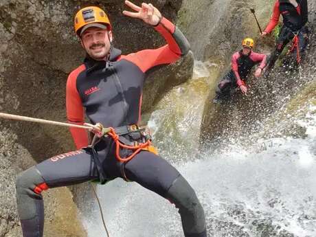 Canyoning découverte - Canyon du Rif Lauzon avec Ecrins Spéléo Canyon