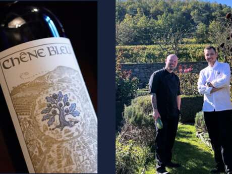 Zwischen Weinbergen und Herbstaromen, ein engagiertes 4-händiges Mittagessen - Chêne Bleu Zwischen Weinbergen und Herbstaromen, ein engagiertes 4-händiges Mittagessen - Chêne Bleu