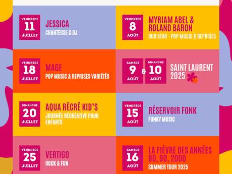 Festival d'été 2025-Les Concerts