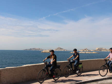 Calanques Park visit by e bike with virtual guide