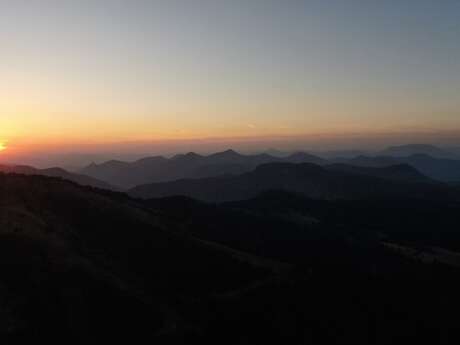 Randonnée accompagnée en raquettes "Découverte du plateau d'Iroire depuis Chabanon"