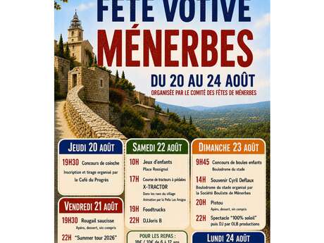Fête votive de Ménerbes