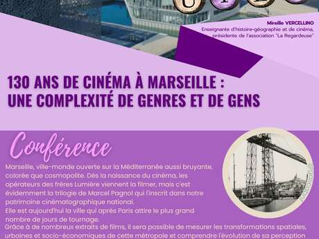 UTLO - Conference: 130 years of cinema in Marseille: a complexity of genres and people
