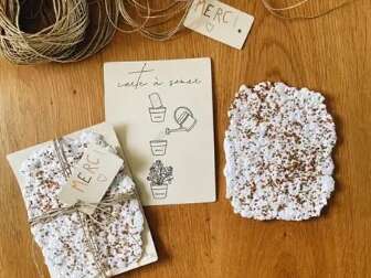 Atelier papier recyclé