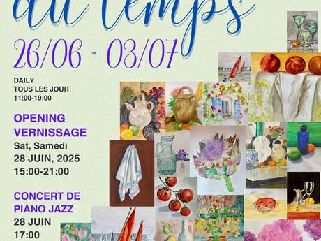 Exposition d'aquarelles "L'air du temps"