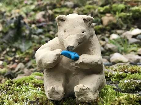Atelier modelage "l’ours assis"