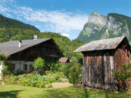 Boucle VTT : voie verte du village de Samoëns