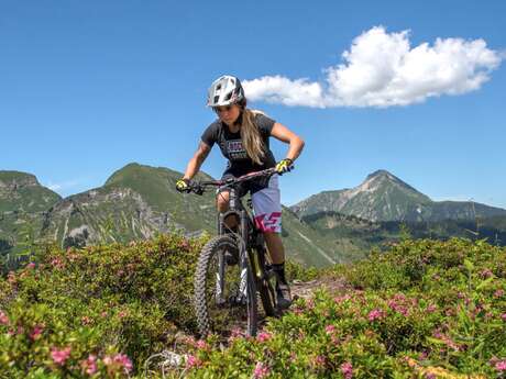 Guided mountain bike tours Évolution 2