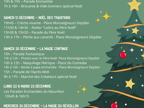 A magical Christmas at Mourillon