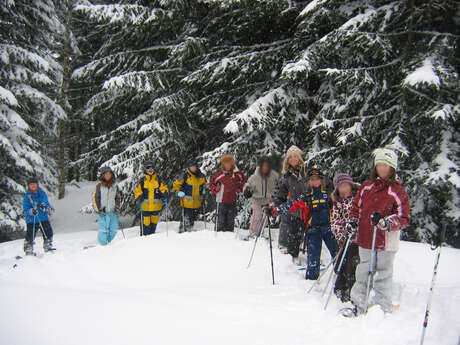 Grands Trappeurs snowshoe hike