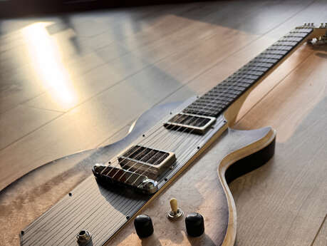 Visite de la lutherie d'Alexandre Coulomb