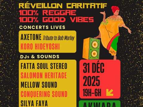 Réveillon du jour de l'An à l'Akwaba