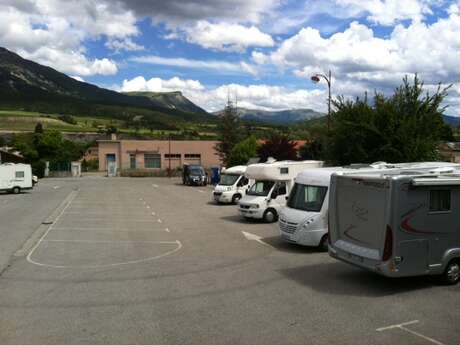 Aire camping-cars de Saint-André-les-Alpes