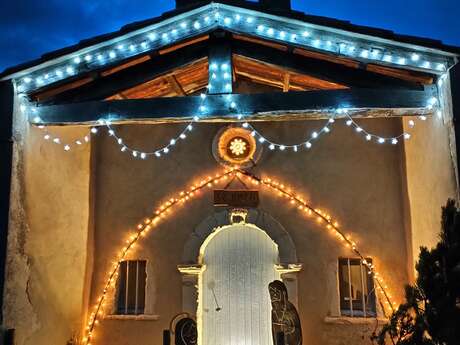 Crèche de Noel à la chapelle Saint Roch de Saint-Trinit