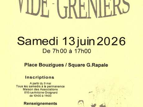 Flohmarkt CIL Notre Dame des 4 Chemins des Routes