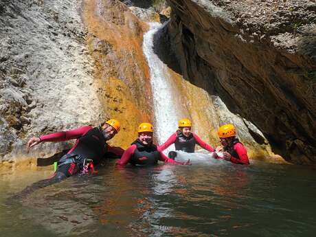 Canyoning découverte - Ecrins Spéléo Canyon