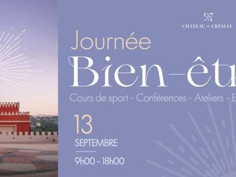 Journée Bien-Être 2026 au Château de Crémat