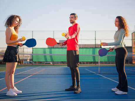 Animation et tournoi de pickleball