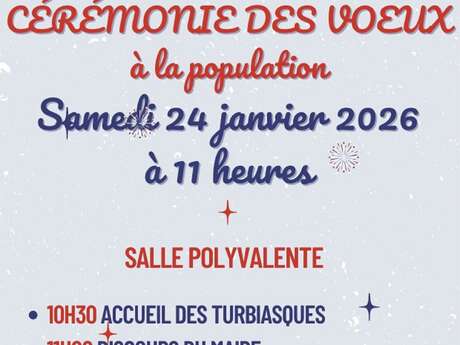 Cérémonie des vœux 2026