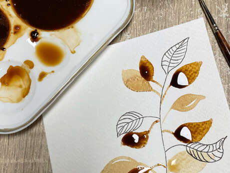 Atelier - Aquarelle au café