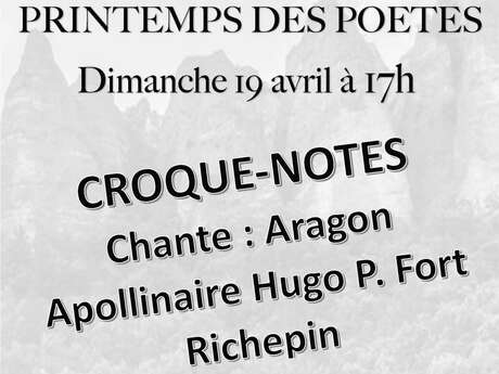 Printemps des poètes