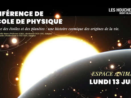 Conférence de l'École de Physique des Houches