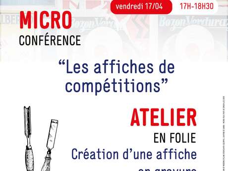 Conférence : Les affiches de compétitions