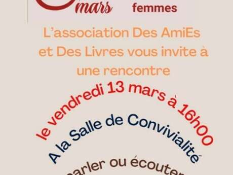 Rencontre littéraire spéciale “femmes”