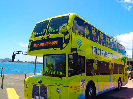 Lyvaï - Hop On Hop Off bus tour of Nouméa