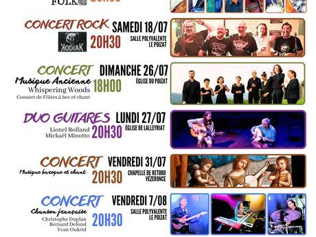 Festival de musique de la Retornelle 2026