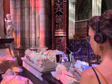 Visite guidée à distance - La nécropole royale et les faces cachées de la basilique cathédrale Saint-Denis