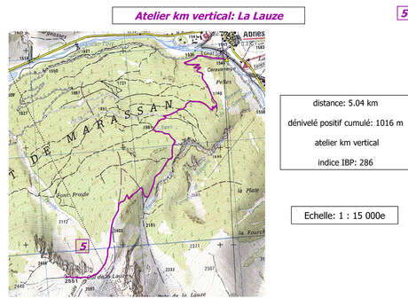 Km vertical -  Col de la Lauze