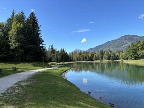 Baignade au Lac aux Dames