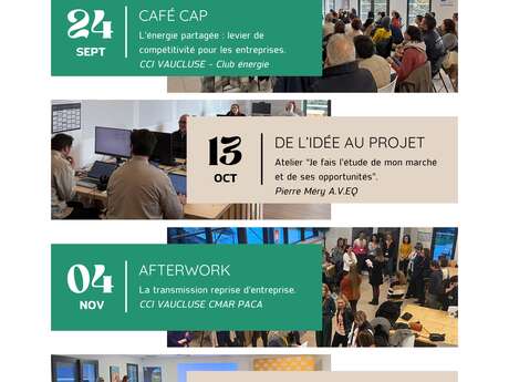 Les évènements du CAP Luberon