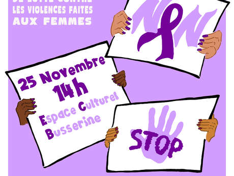 Journée de lutte contre les violences faites aux femmes