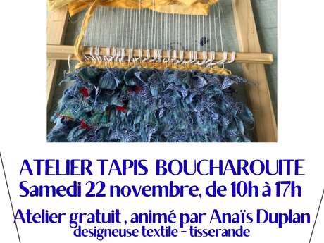 Atelier Gratuit de Fabrication de Tapis boucharouite