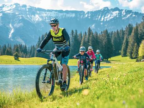 Randonnée au Lac de Javen en VTT à assistance électrique