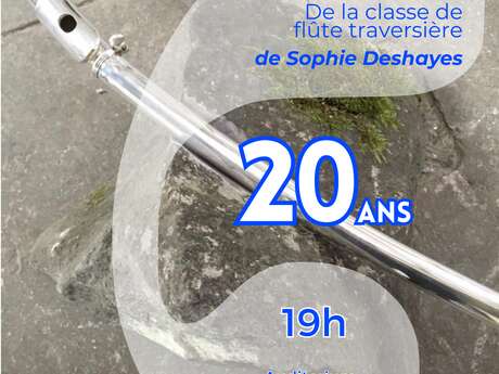 Concert - The 20th Anniversary of Sophie Deshayes' Flute Class