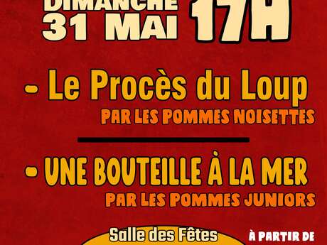 Théâtre : Pommes noisettes et Pommes juniors