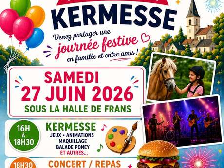Fête du village et Kermesse à Frans