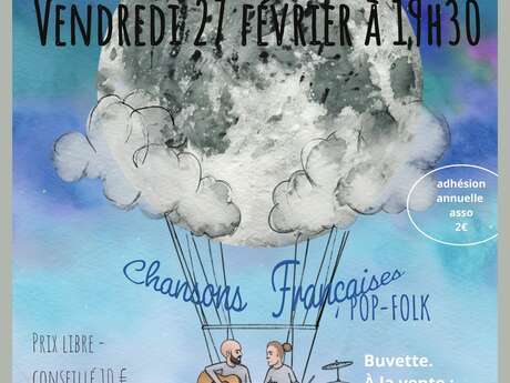 Concert Jean la Lune au Tiers-lieu