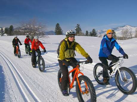 Initiation VTT électrique sur neige avec MCF