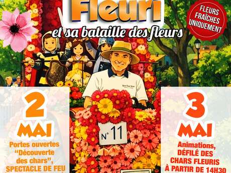 Großer Blumencorso und seine Blumenschlacht