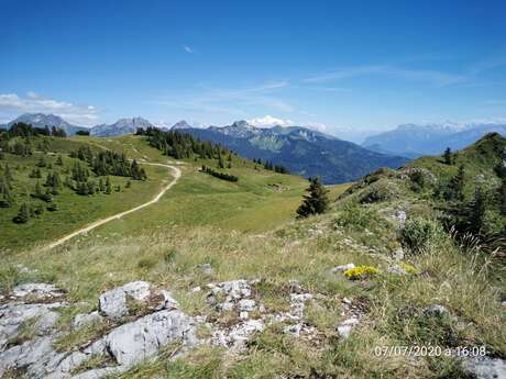 Circuit Trail 8 - Habère-Poche - Crêtes d'Hirmentaz - Miribel