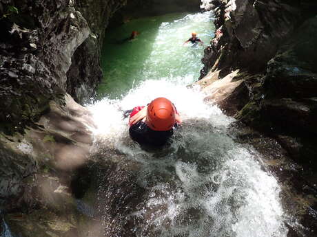Canyon sensations : parcours 2h30 - Montmin