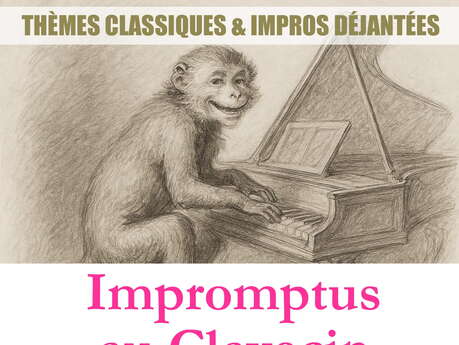 Spectacle musical "Impromptus au clavecin" - Théâtre des 2 mondes