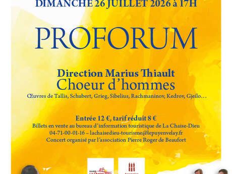 Concert « Proforum »