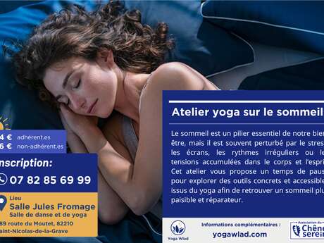 Atelier | Yoga sur le sommeil