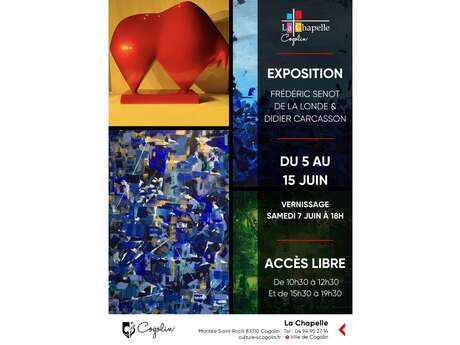 Exposition de peintures et sculptures à La Chapelle Exposition de peintures et sculptures à La Chapelle