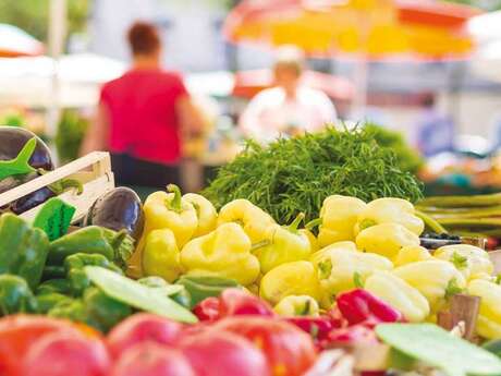 Le marché du Patio Fleuri